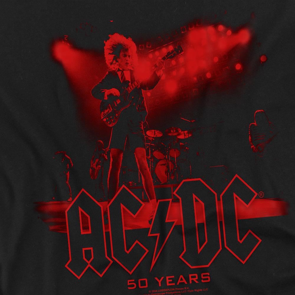 AC/DC Mens Live 50 T-Shirt