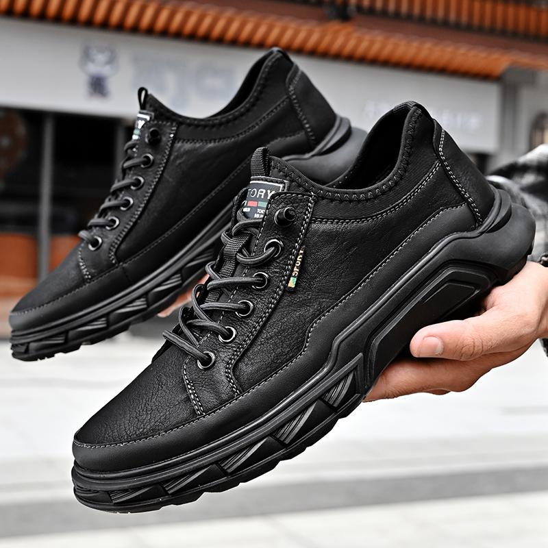 Модная весенне-осенняя повседневная мужская обувь 2025 Новая мужская обувь — фото 6