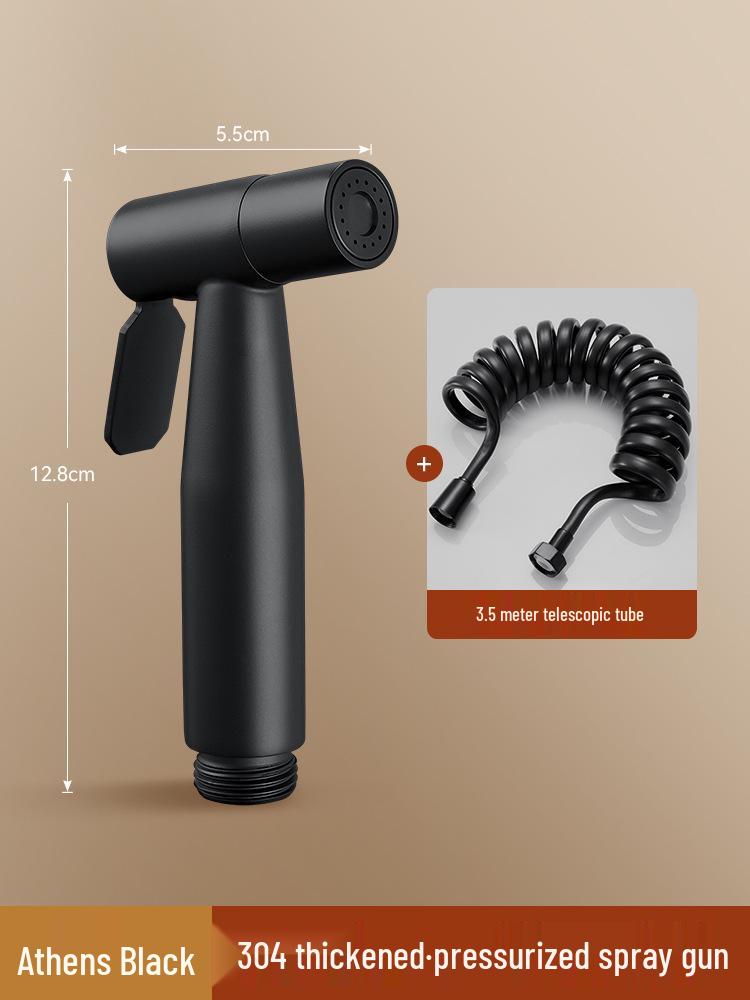 Handbrause aus Vollkupfer mit Doppelfunktion und Hochdruck für das Badezimmer