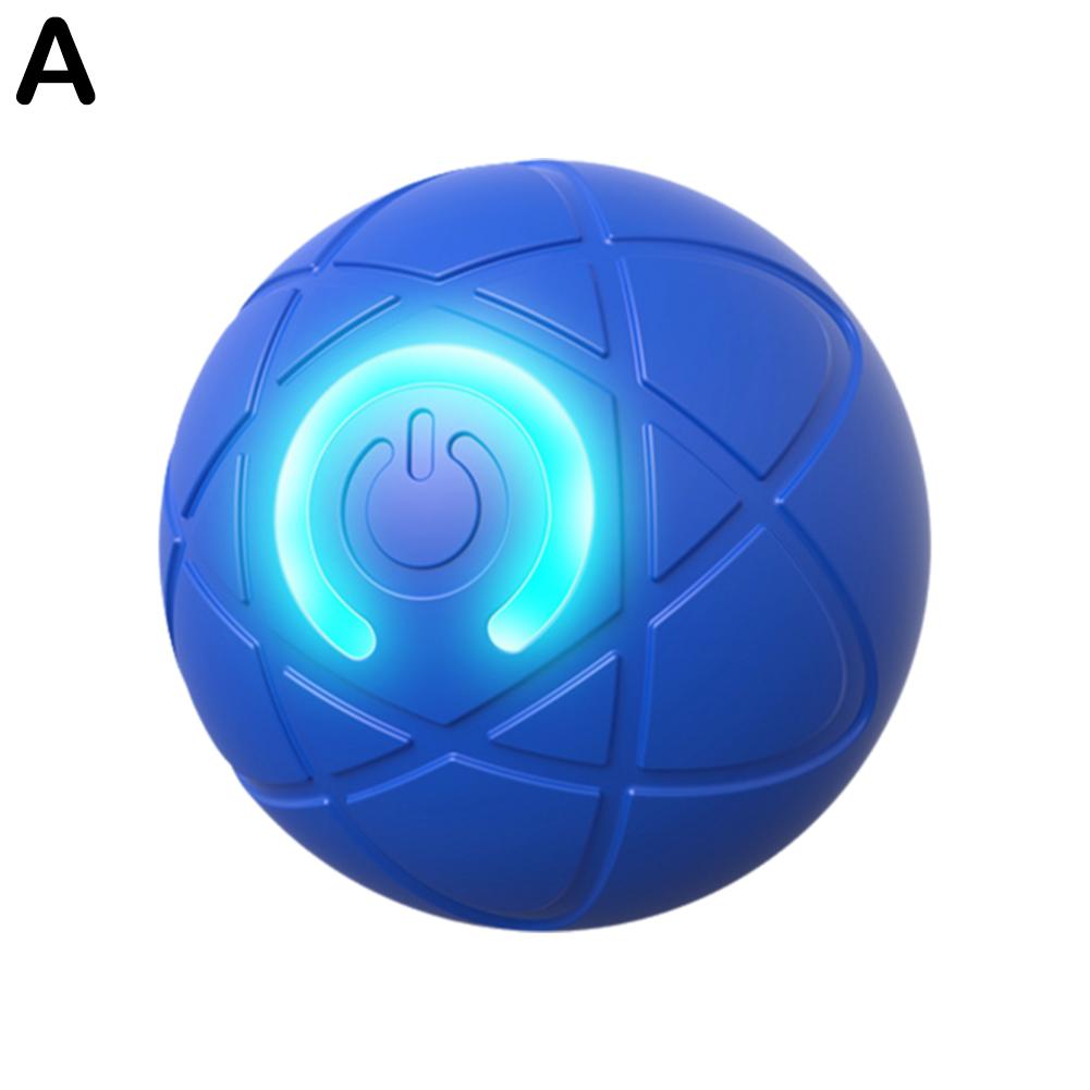 

Smart Dog Toy Ball Automatic Rolling Ball Electronic Interactive Pet Toy Moving Ball Puppy Birthday Gift Cat Products синий