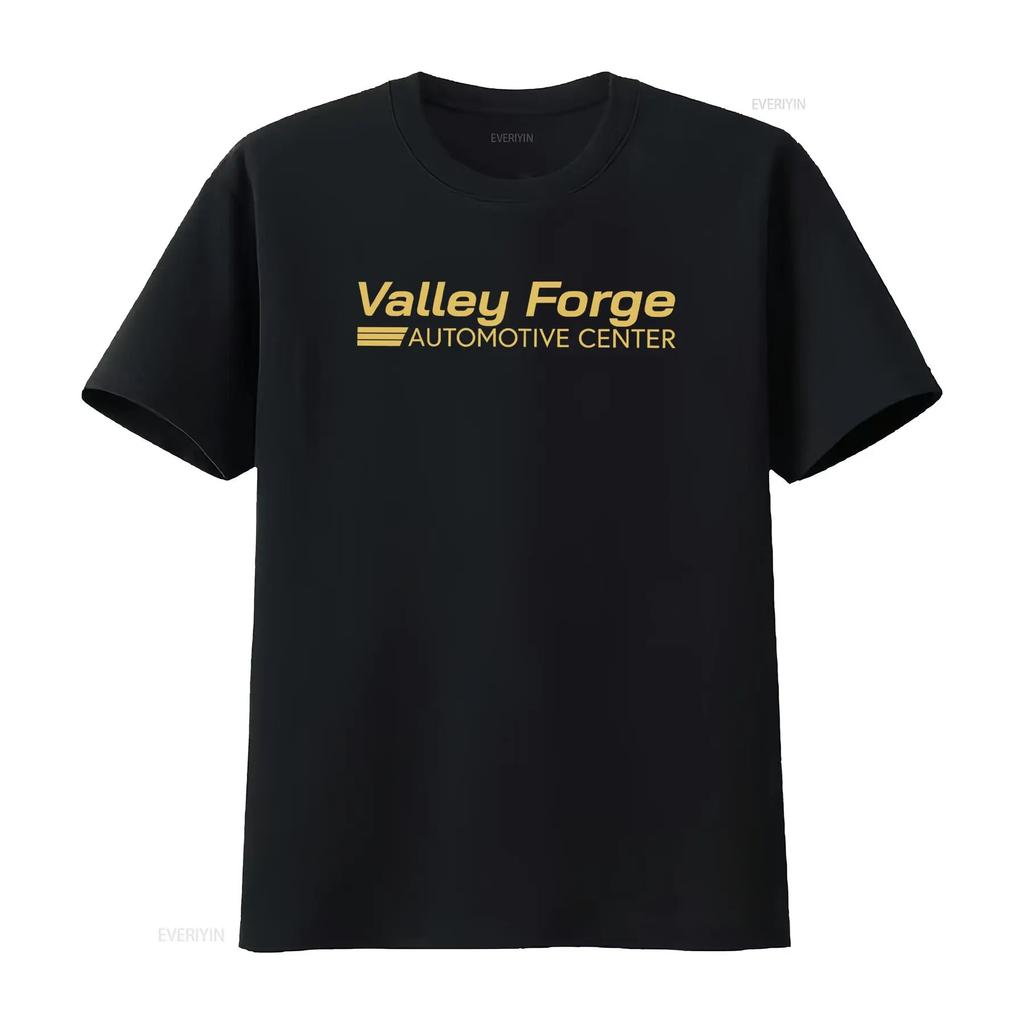 Valley Forge Automotive Center T Shirt Car And Tires Store Merch Funny Tv Show Design High Quality Vintage Washed Slightly