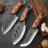 Utility Knife Slicing Meat Fruit Fish Knife Chef Cleaver Chop Vegetables Kitchen Knives Hand Forge Blade Boning Butcher Knife