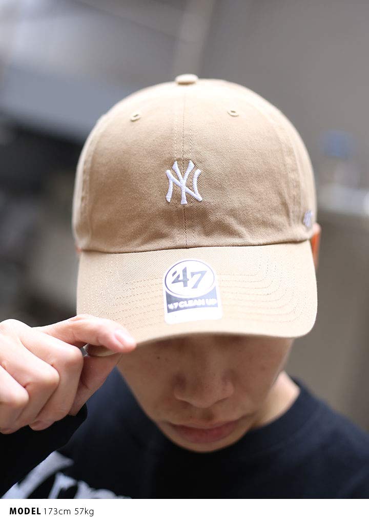 Forty Seven 47 Brand New York Yankees Khaki Cap, B-BSRNR17GWS-KH,