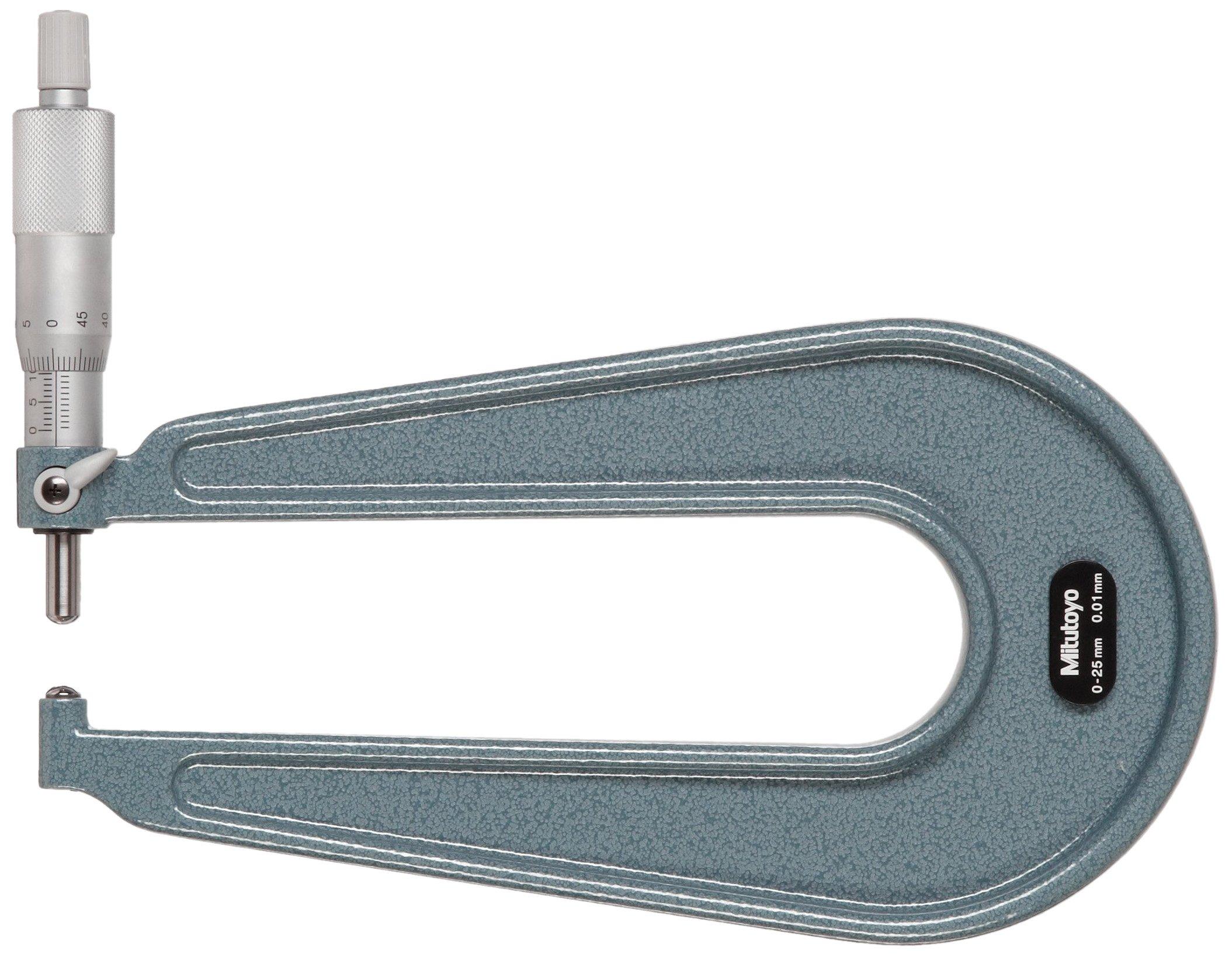 

Mitutoyo Steel Plate Micrometer U-shaped (Analog) PMUD150-25 118-118