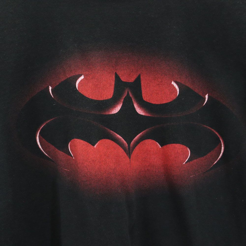 Warner Bros 90s BATMAN Old USA Made Print Short sleeve T-shirt S Kid's Used