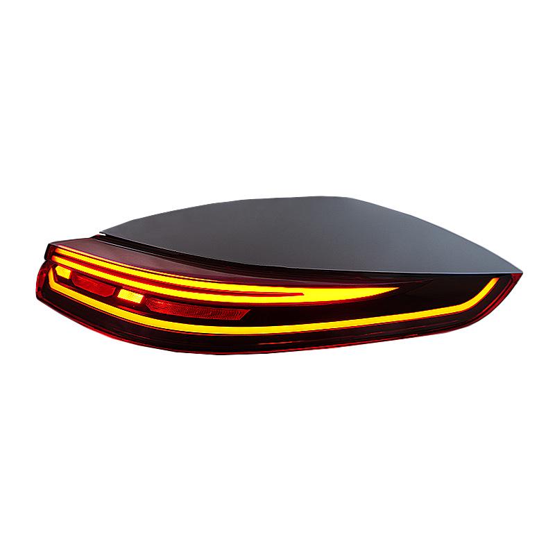 Compatible LED Flowing Turn Signal Taillight Assembly for 2014-2018 Porsche Panamera.