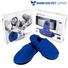 Chaussons Microonde Warm Hug Feet Bleu
