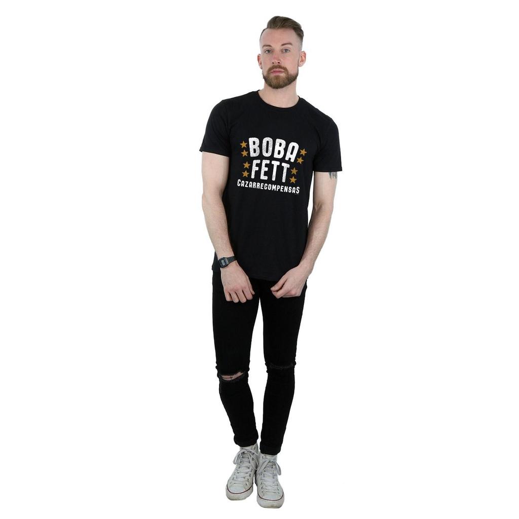 Star Wars Mens Boba Fett Legends Tribute T-Shirt