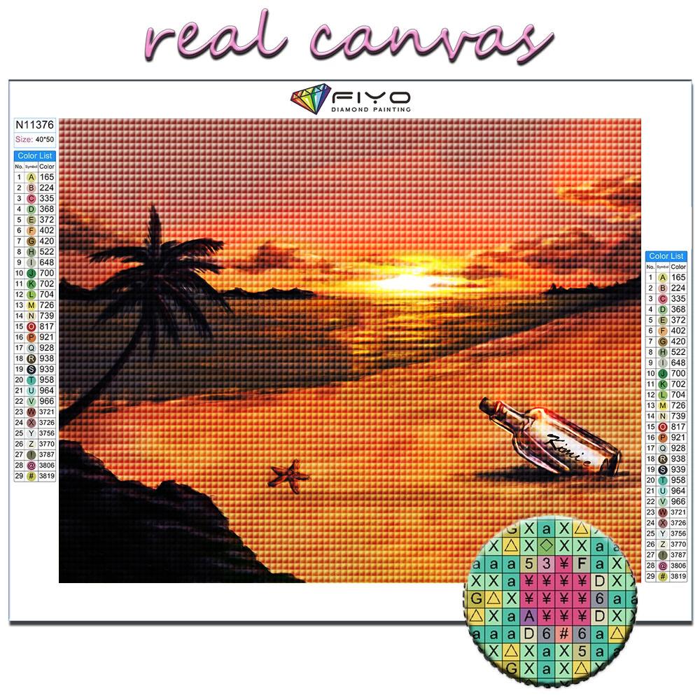 Populární 5D kutilská umělecká umělecká malba měsíce a hvězdné oblohy Nálepka na zeď Domácí dekorace