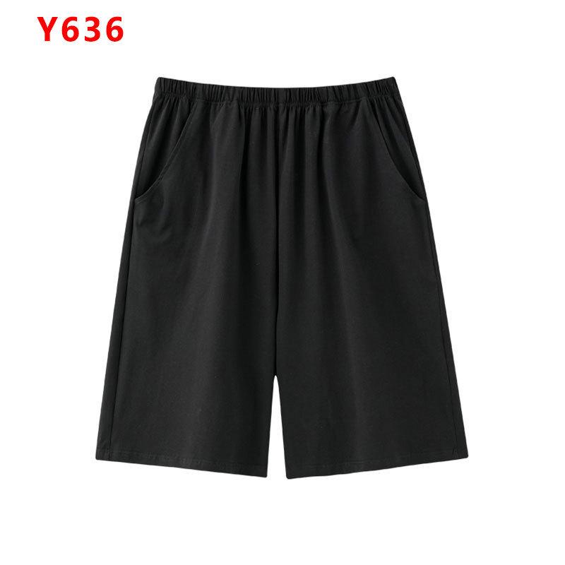 

Мужские летние пижамные шорты из чистого хлопка - Свободный крой, Большой размер, Универсальные для дома или улицы 2XL (70-80 kg)