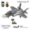 Ka-52 F35 Mi-24 A10 Stryker Elicottero Militare Carro Armato Russia USA Aeroplano da Guerra Moderno Modello Mattoncini Bambini Giocattoli per Bambini