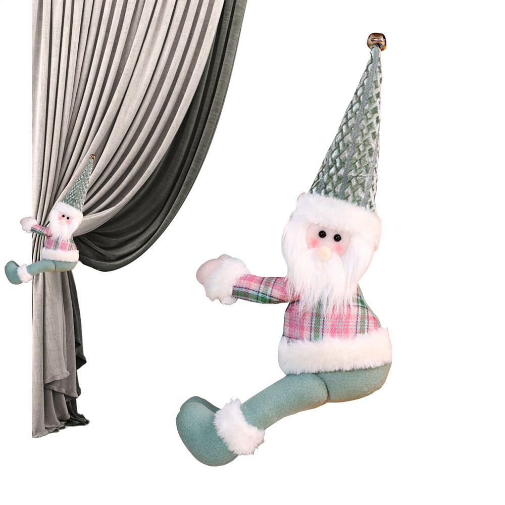 

Drapery Holdbacks Snowman Gnome Drapery Holders Christmas Drape Buckles For Home Bedroom Living Room Bathroom Nursery Dorm Hotel