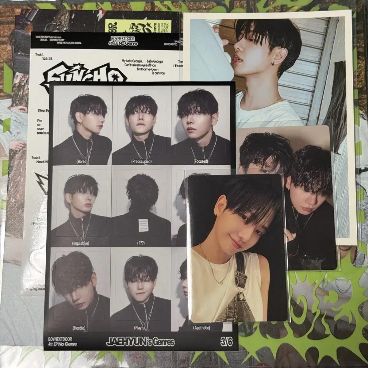 

Boynextdoor Genre Norimit Myung Jae-hyeon Set