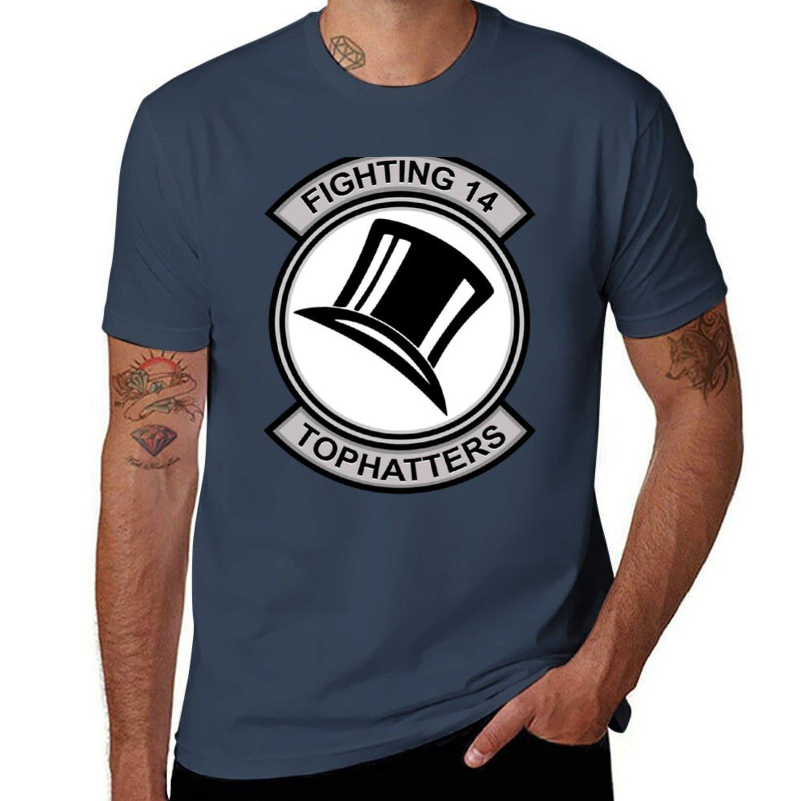 

Tophatters Fighting 14 T-Shirt blue archive for a boy cotton t shirt men S