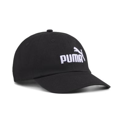 Junior Baseballowa Czapka BB z Logo ESS JR Czarna [Puma] Czapka, Bawełna, NR 1 026853, Dzieci, (01)