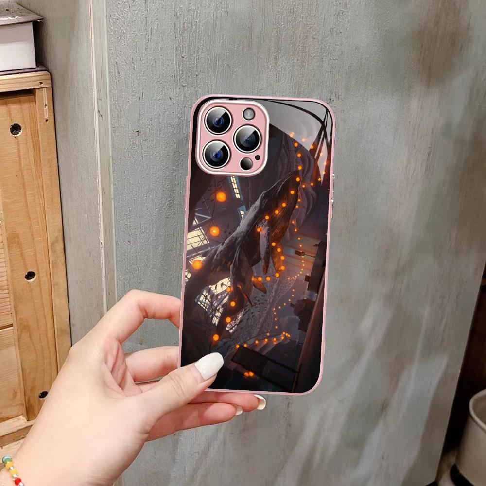 Whale Phone Case Tempered Glass For iphone 14 13 12 11 Pro Mini XS MAX 14Plus X XS XR Fundas