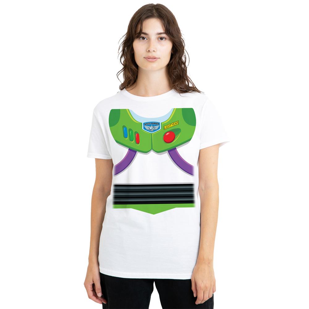 Toy Story Womens/Ladies Buzz Lightyear Costume T-Shirt