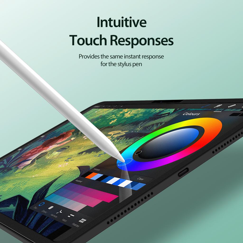 DUX DUCIS Seria Naad pentru iPad Pro 11 (2024) Folie de protecție ecran Mată PET Paperfeel Film Detașabilă, Reutilizabilă