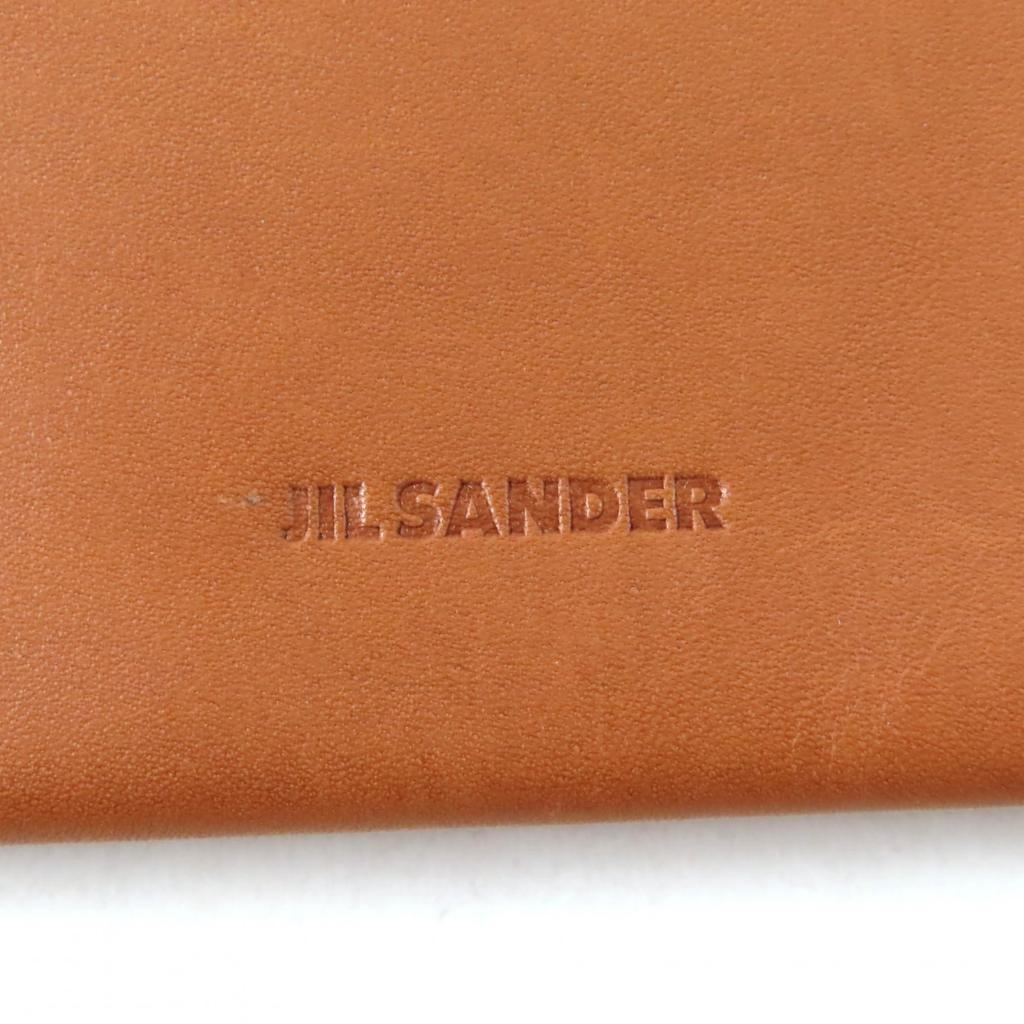 Pristine JIL SANDER Waist Bag RIVET WALLET BELT Rivet Wallet Belt Brown Leather Used