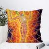 Abstract Alex Grey Trippy Psychedelic Pillow Bedroom Sofa Leisure Comfort Cushion Car Living Room Home Decoration