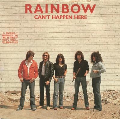 7inch Record RAINBOW - Can't Happen Here 2095381 Polydor 1981 UK Rock Used