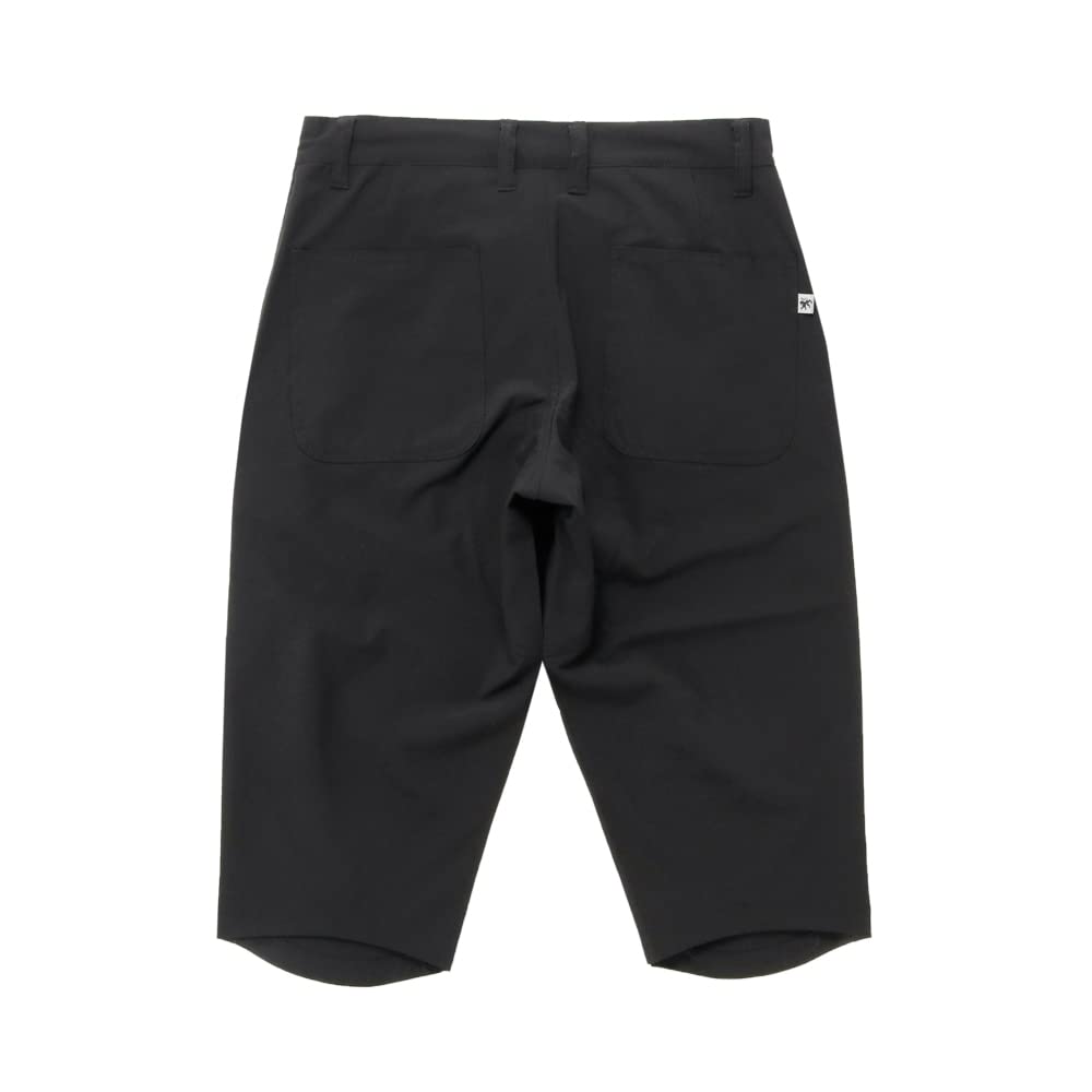 Kapelmuur Ripstop 3D Cropped Black Pants,