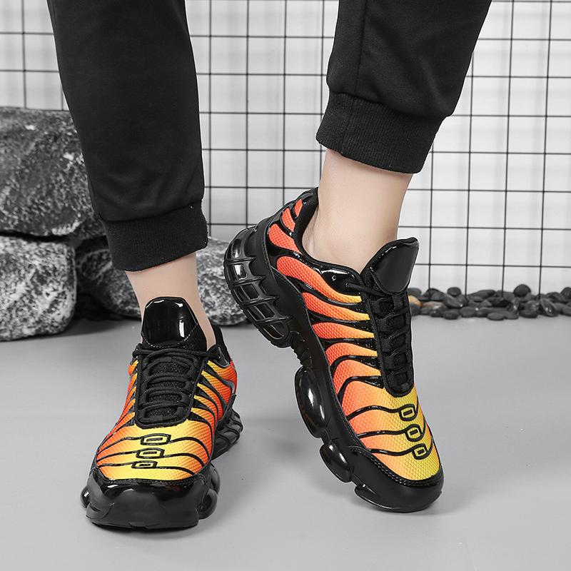 36-45unisex Sneakers Men's Plus Size Fashionable and Trendy Cushioned Running Shoes Sports Shoes Casual Men's Shoes