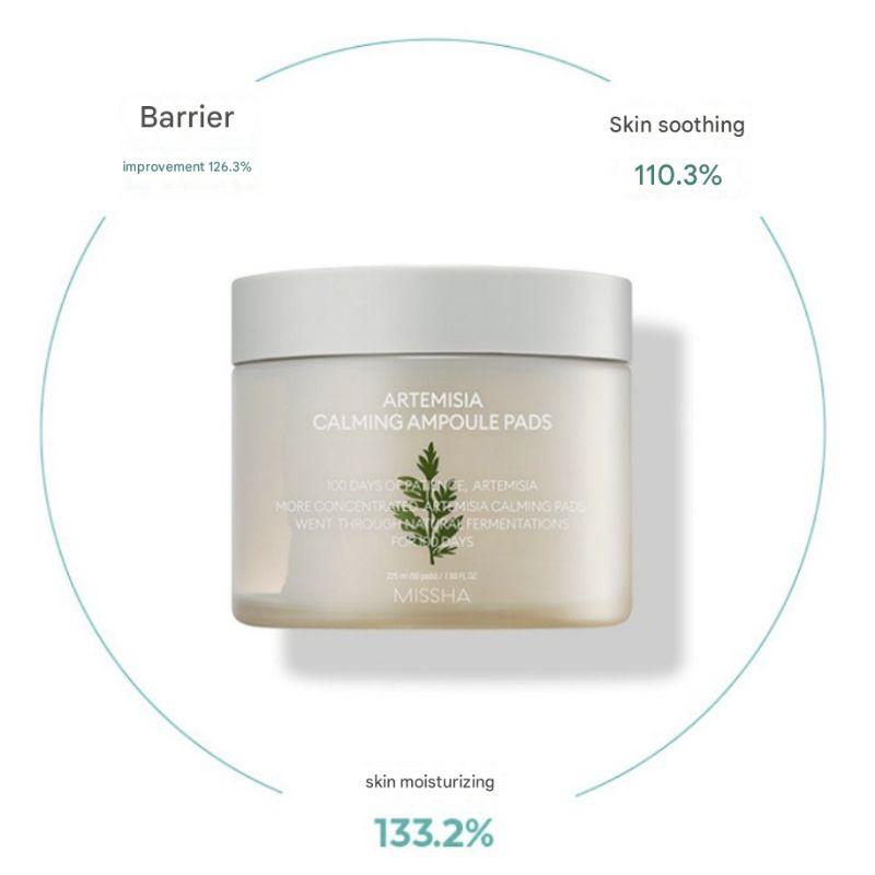 MISSHA Artemisia Calming Ampoule Pads 225ml | 50 Pads