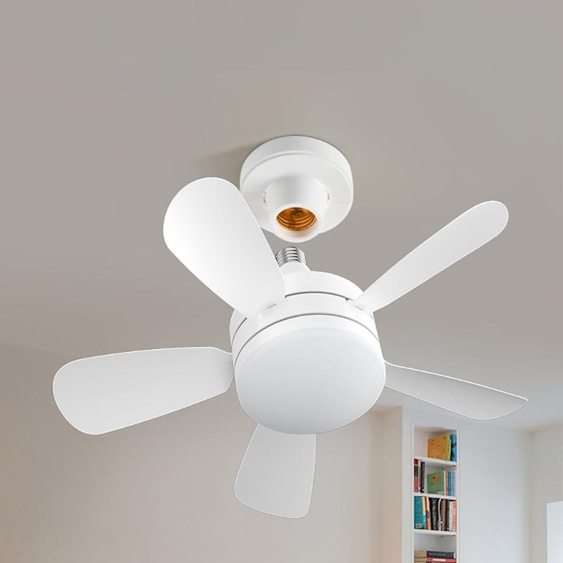 Multifunktionale Deckenventilatorleuchte mit Fernbedienung 3-Stufen-Einstellung 2-in-1 Ventilatorlampe für Küche Schlafzimmer Wohnheim Arbeitszimmer