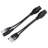 POE Adapter Cable NonStandard Waterproof Injector Splitter  12V(White )