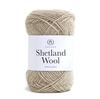 Yokota DARUMA Shetland Wool Yarn, Medium Weight, Col. 2, Beige, 50g, Approx. 136m, Pack of 5, 6380