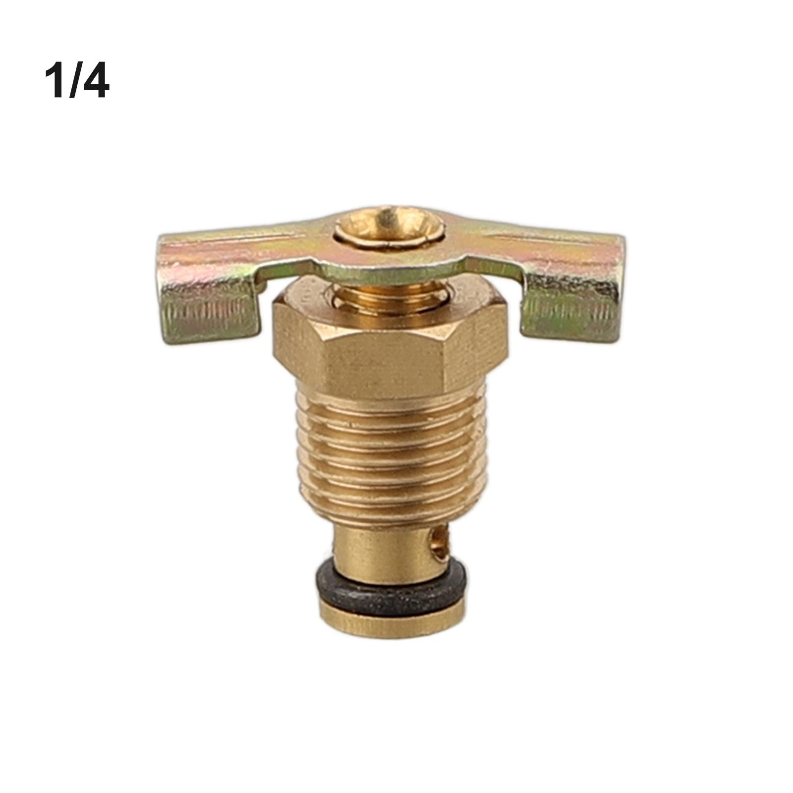 

Латунний зливний клапан для портів повітряного бака NPT 14 /38 /12 (1шт)