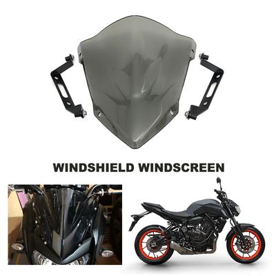 Pro YAMAHA MT07 FZ07 MT09 MT-07 FZ-07 MT-09 MT 07 FZ 07 MT 09 2014- 2018 Větrné deflektory Čelní sklo Čelní sklo
