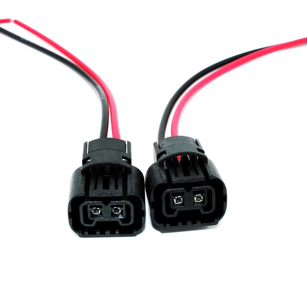 2pc Car 5202 H16 2504 PSX24W Female Male Socket Wire Relay Harness Cable Connector For LED 5202 H16 Led Fog Light Lamps