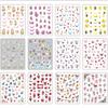Ins Style Floral Butterfly Rose Self-Adhesive Nail Art Stickers, Same Style as Douyin & Xiaohongshu