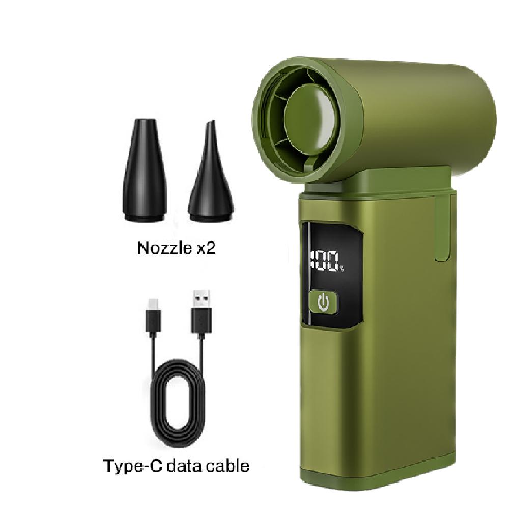 

Высокоскоростной реактивный вентилятор Мощный воздуходув Цифровой дисплей Турбореактивный вентилятор Перезаряжаемый Мощный вентилятор с 2 насадками Пылесос Вентиляторы для барбекю