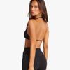 CSB Same Style Summer New Beauty Back Sports Underwear Sexy Halter Top Shorts Fitness Suit Women
