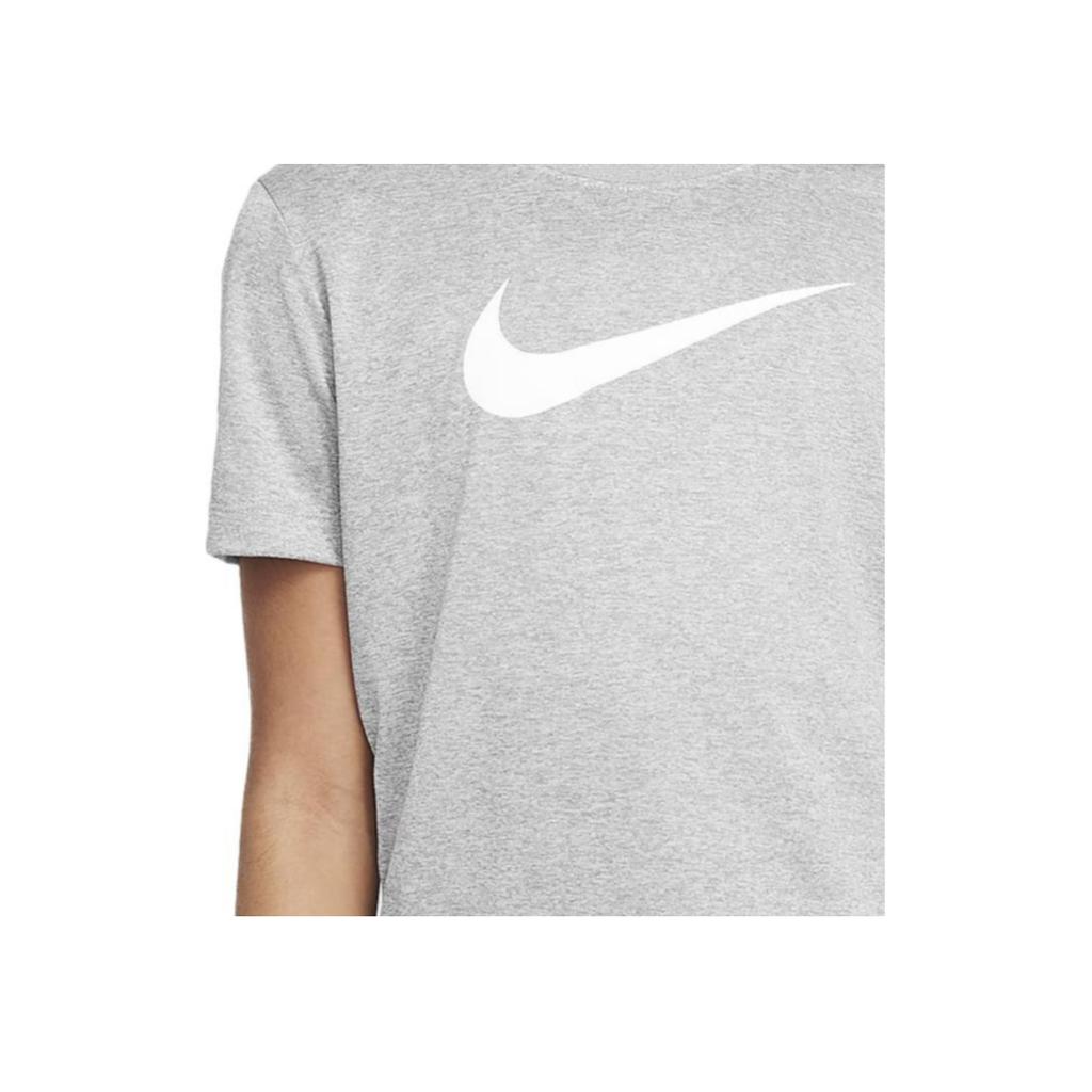 Nike Legend Dri-FIT Comfortable Soft Breathable Short Sleeve T-Shirt Kids Tops Rolling-Grey Pure-Silver Stone-Pink FZ5199-001