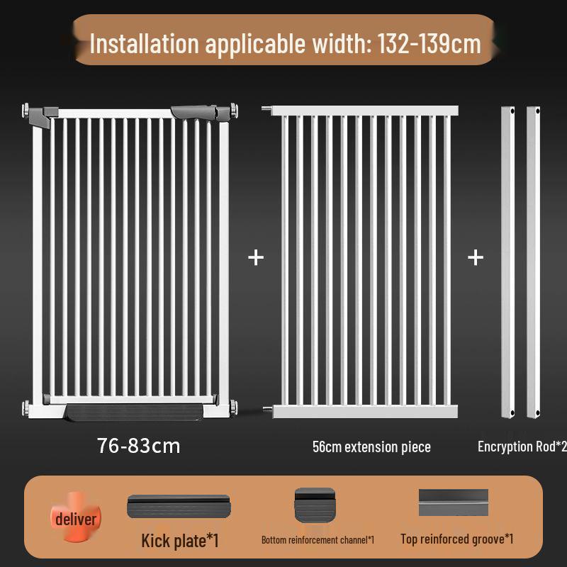 Secure Cat-Proof Indoor Pet Barrier: Encrypted, Elevated Fence—Punch-Free Design for Cats and Dogs, Ideal for Balconies and Partitions.