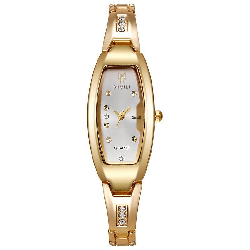 Orologio da Donna Casual Ovalato con Bracciale in Acciaio – Movimento al Quarzo