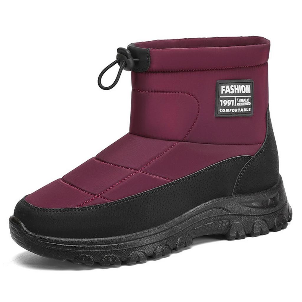 Stivali da Neve da Donna In Inverno, Scarpe Calde e Morbide Spesse per Uomo e Donna, Scarpe di Cotone con Suola Spessa per Sport all'Aria Aperta