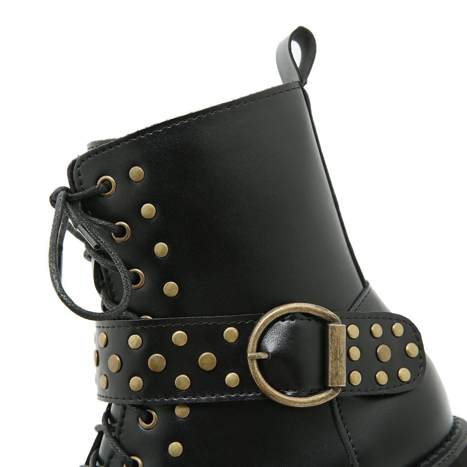 Сапоги на каблуке 8 см — фото 11