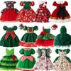 Kinder Weihnachtskleid für Mädchen 2024 Taufe Abendkleid Junge Pailletten Glänzende Fest Kostüm Kinder Featival Karneval Leistung Colthing