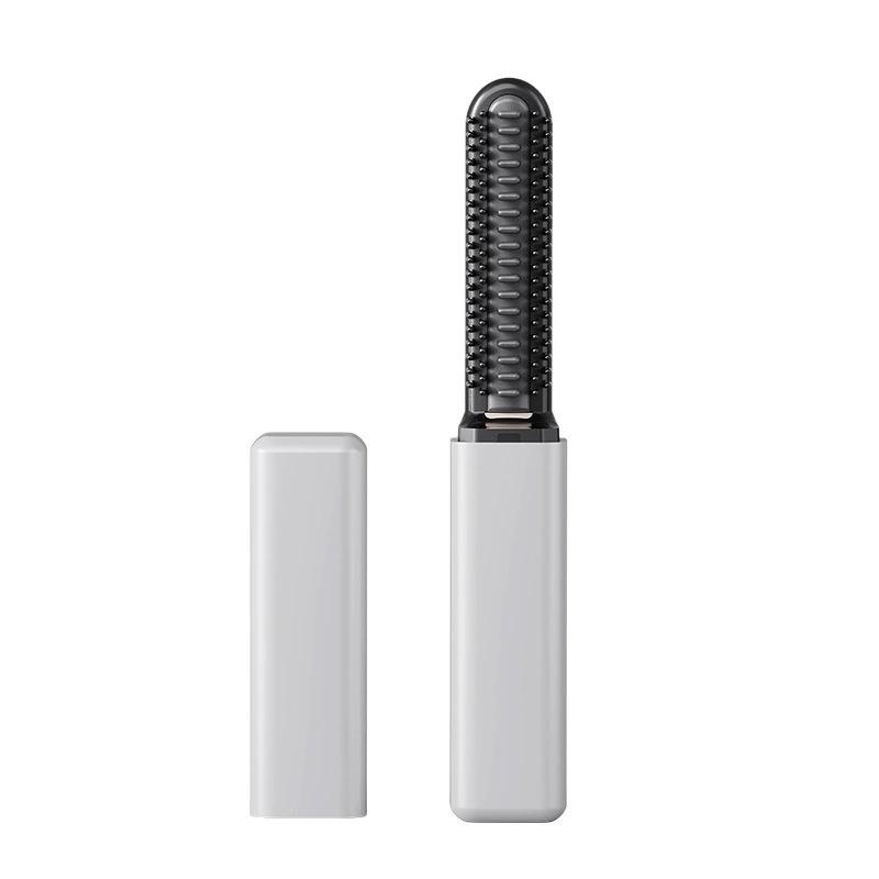 Cepillo alisador de pelo inalámbrico portátil mini peine alisador recargable para viaje