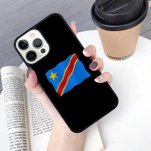 Congo Flag phone Case Cover For iPhone 17 Air 16 15 14 Plus For apple 16 11 12 13 Pro Max coque