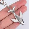 Fashion New Trend Whale Car Keychain Couple Bag Pendant Cute Small Gift Keychain