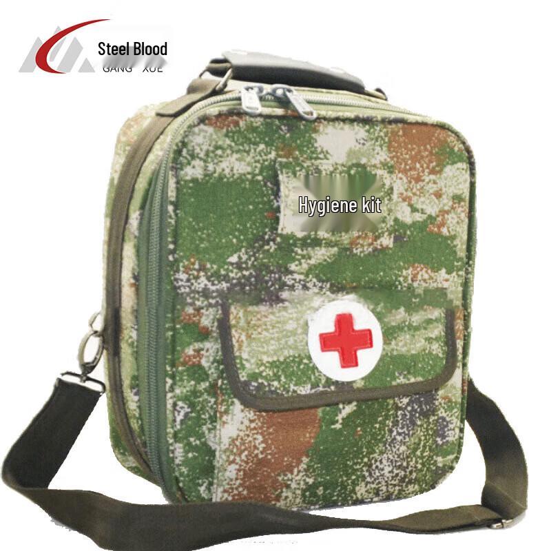Steel Blood Emergency Camouflage First Aid Bag