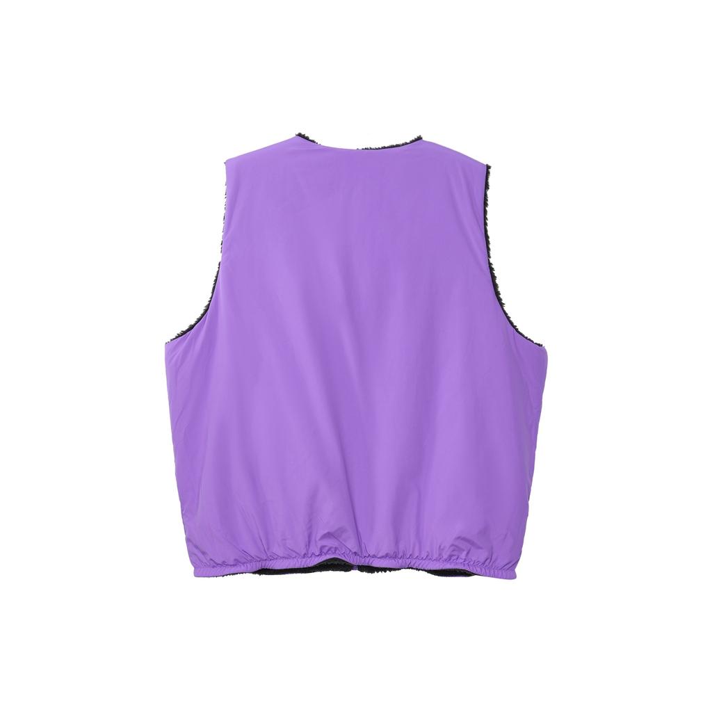 Nike Reversible Fleece Vest With Logo Print And Pocket Detail Men Vest Purple DQ4879-010