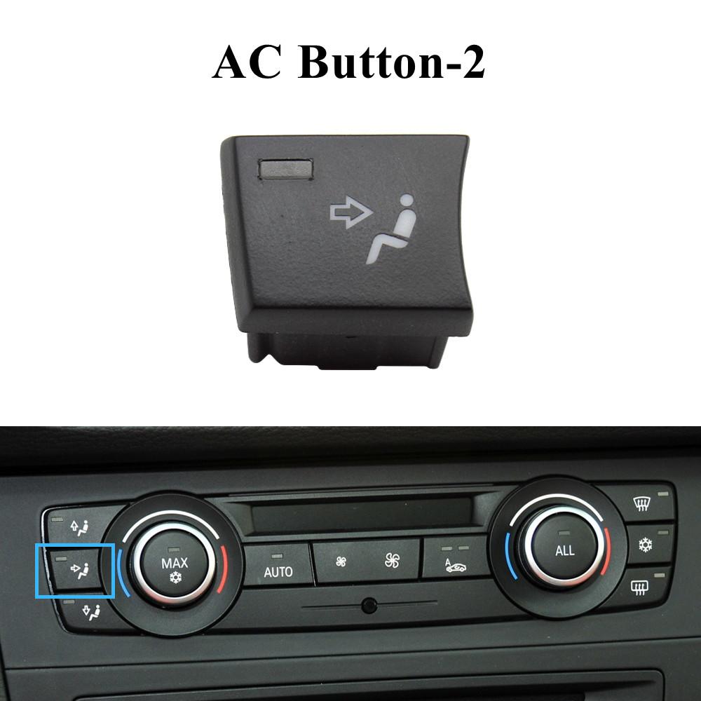 Car AC Conditioning Button Air Circulation Heater Climate Control Fan Volume For BMW 1 3 Series X1 X3 E90 E91 E92 E93 F25