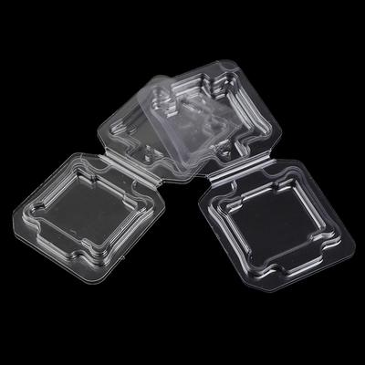 10Pcs Cpu Box Cpu Plastic Protective Case Cpu Clamshell Tray Case Container